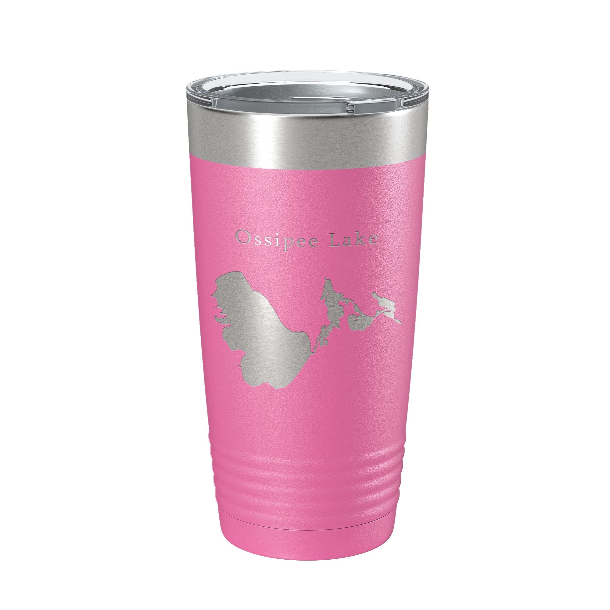 Ossipee Lake Map Tumbler Travel Mug Insulated Laser Engraved Coffee Cup New Hampshire 20 oz