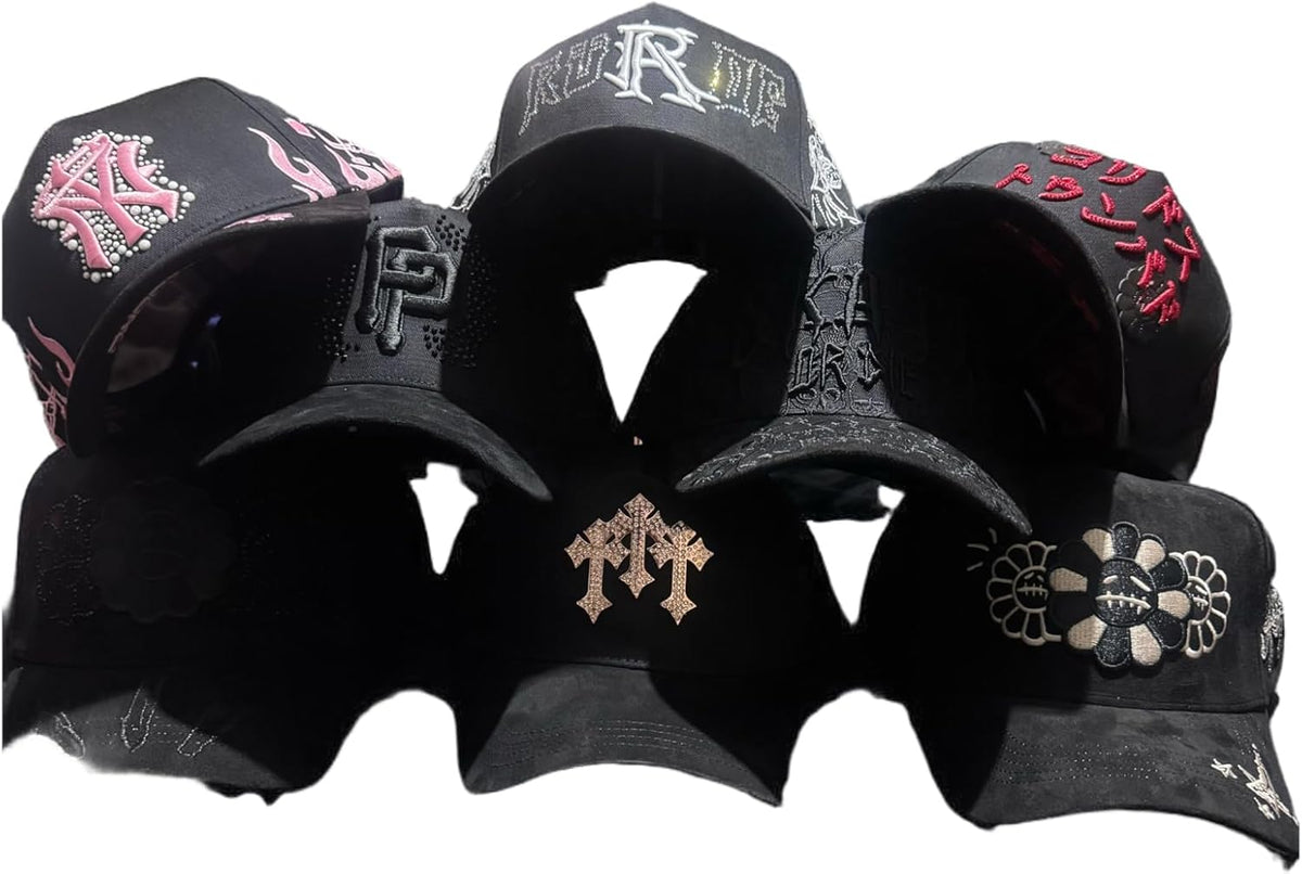 Bundle of 4 hats, (1) dandy, (2) barbas, (1) thirtyone, FOR EVERY 25 BUNDLES SOLD A NEW PS5 IS GIVING AWAY