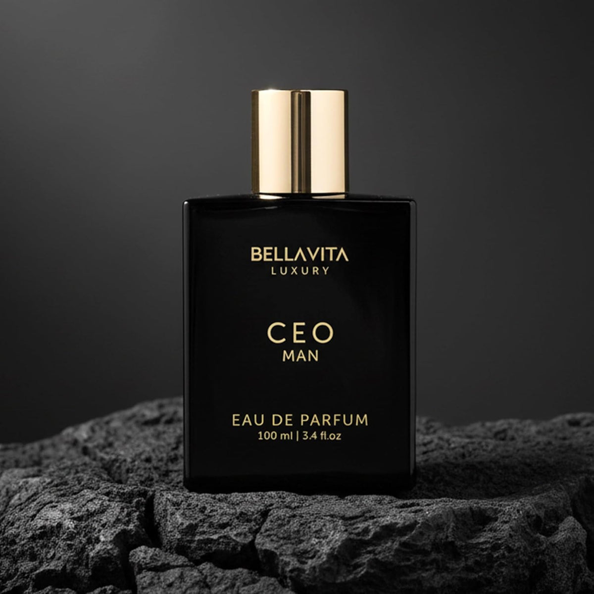 Bellavita Luxury CEO MAN Eau de Parfum | 100 ml (3.4 fl.oz.) | Perfume for Men | Mandarin, Lemon, Lavender, and Vetiver Notes | Long Lasting Men's Fragrance