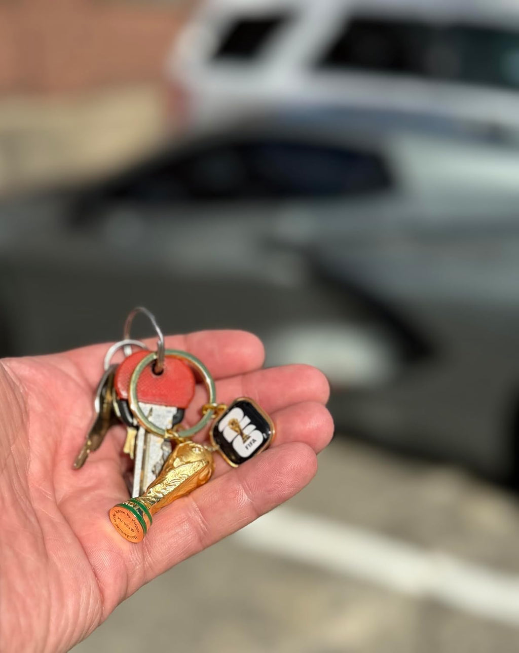 Official FIFA World Cup 2026 Edition Trophy Key Chains