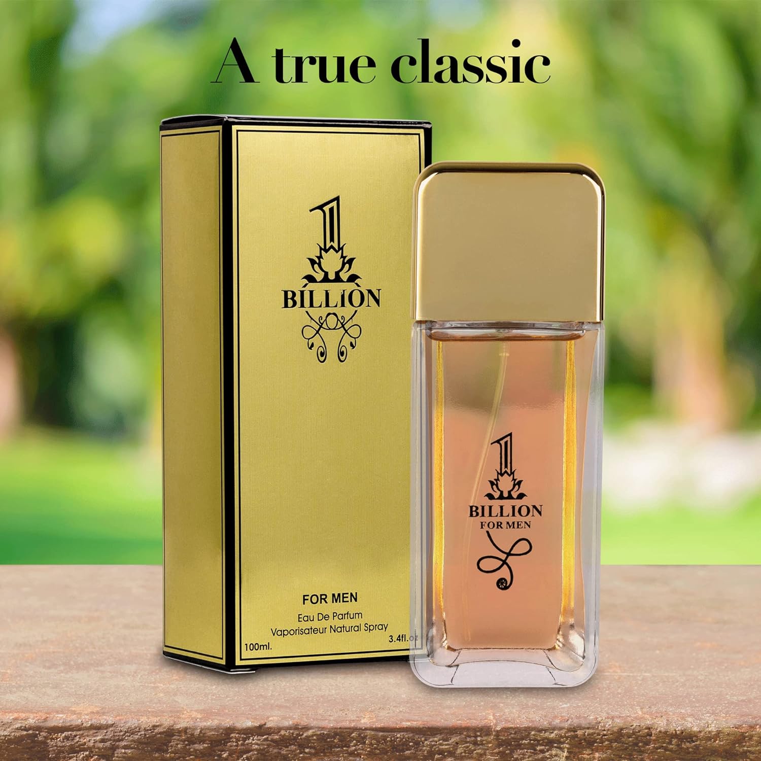 NovoGlow 1 Billion- Eau De Toilette Spray Perfume, Fragrance For Men- Daywear, Casual Daily Cologne - 3.4 Oz Bottle- Ideal EDT Beauty Gift for Birthday, Anniversary