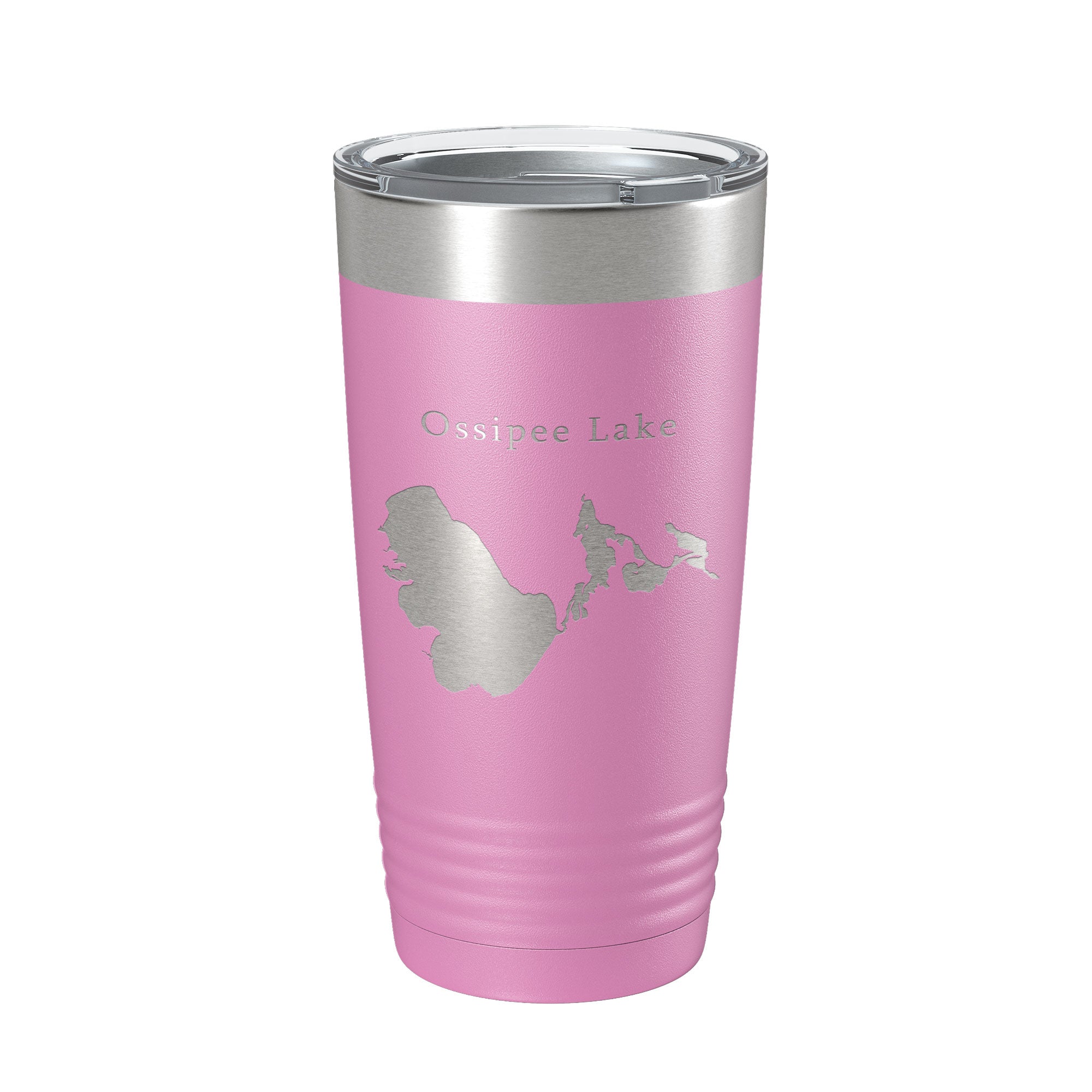 Ossipee Lake Map Tumbler Travel Mug Insulated Laser Engraved Coffee Cup New Hampshire 20 oz